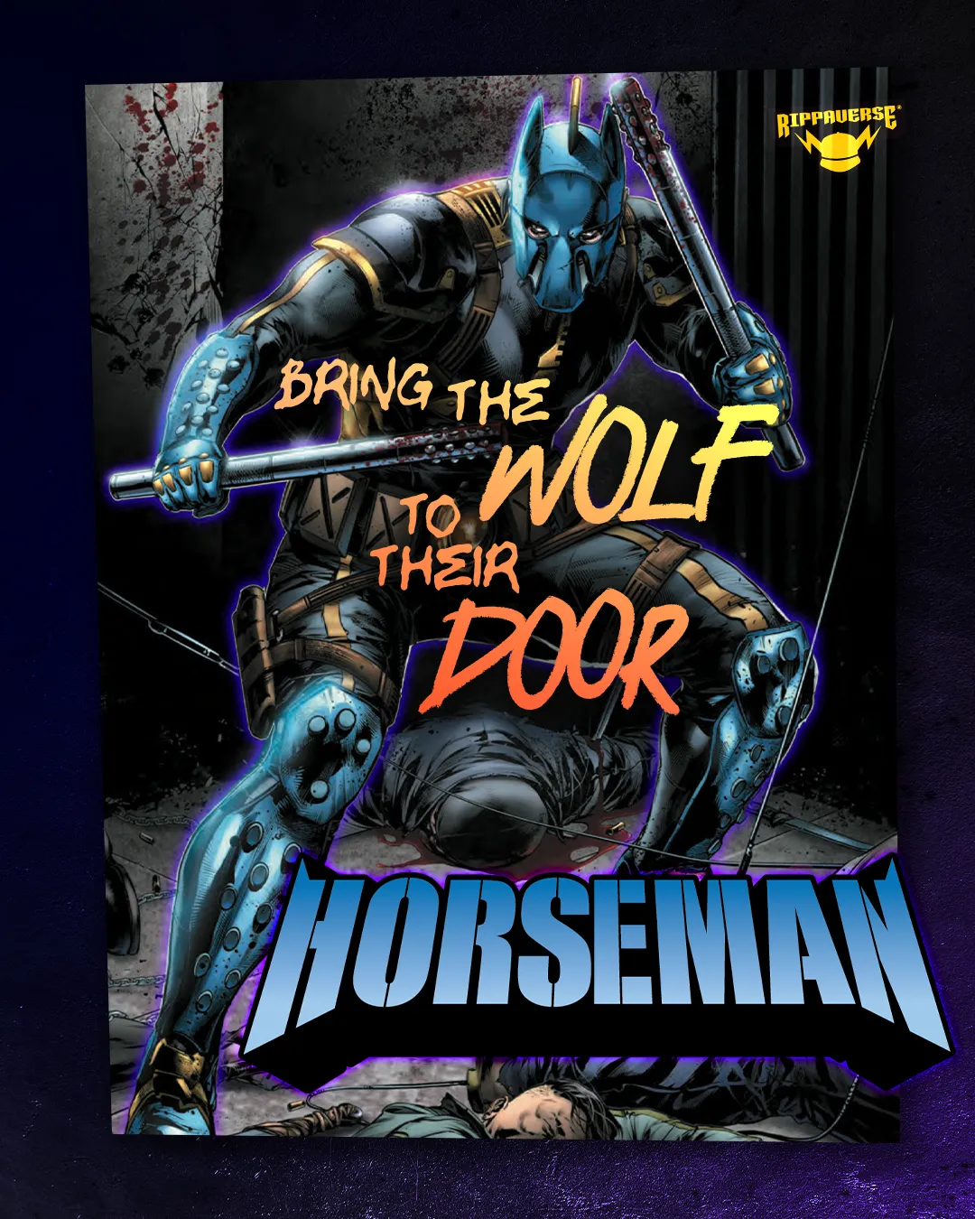 The Horseman — social artwork, 1