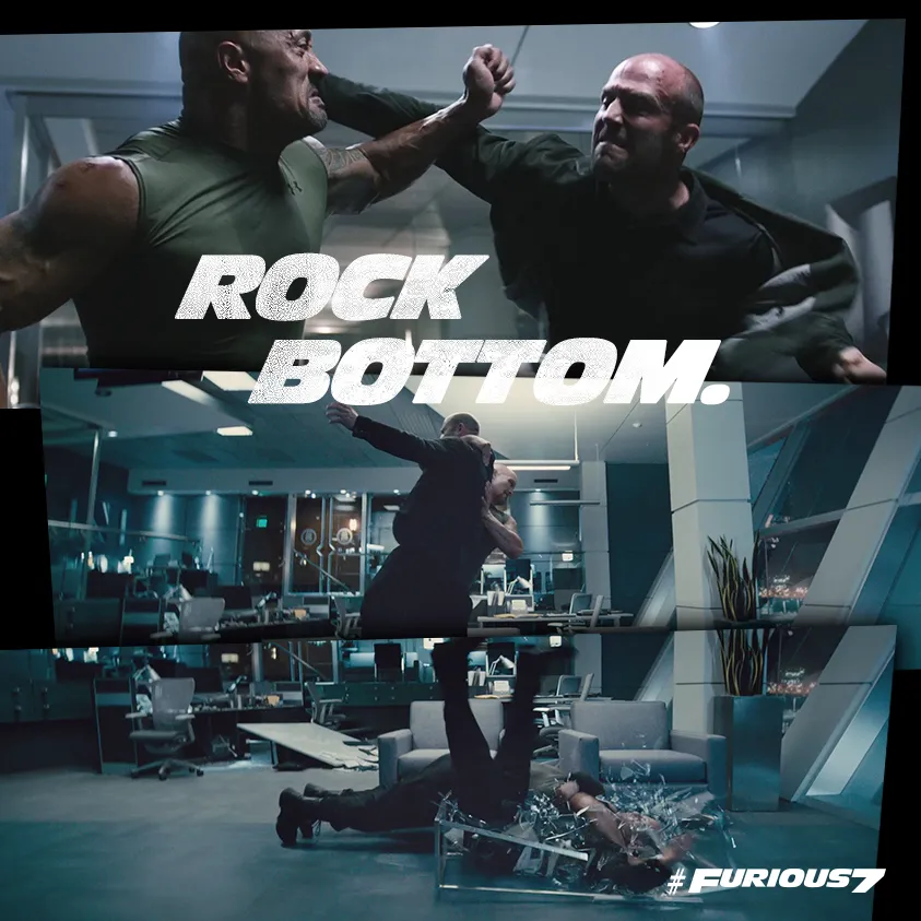 Furious 7 — social artwork, 3