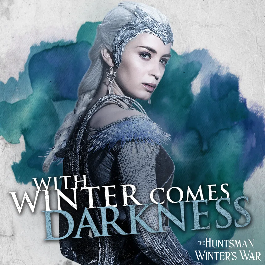 The Huntsman: Winter’s War — social artwork, 1