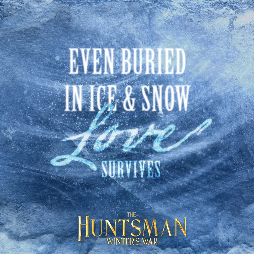 The Huntsman: Winter’s War — social artwork, 2
